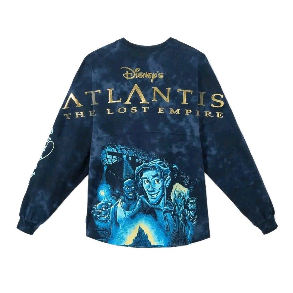 Atlantis The Lost Empire Sz Medium Adults 25th Anniversary Spirit Jersey Disney